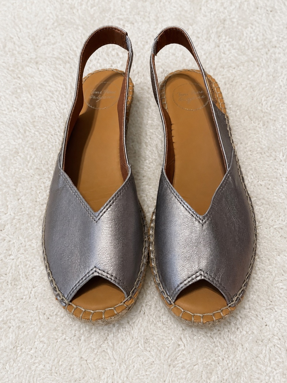 Women’s Toni Pons Bernia-P Slingback Espadrilles US 6.5